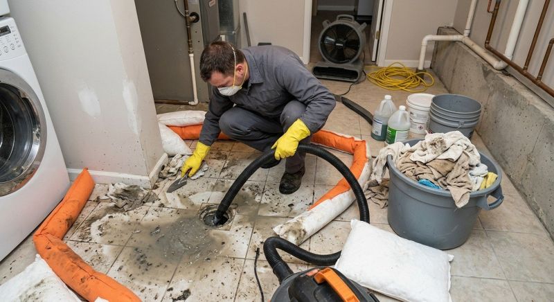 Laundry Drain Installation